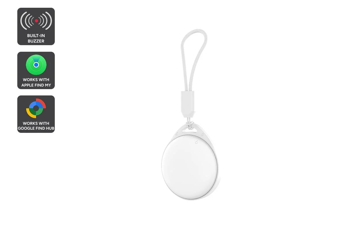 Kogan 2 in 1 Smart Tag Tracker for Apple Find My Google Find Hub