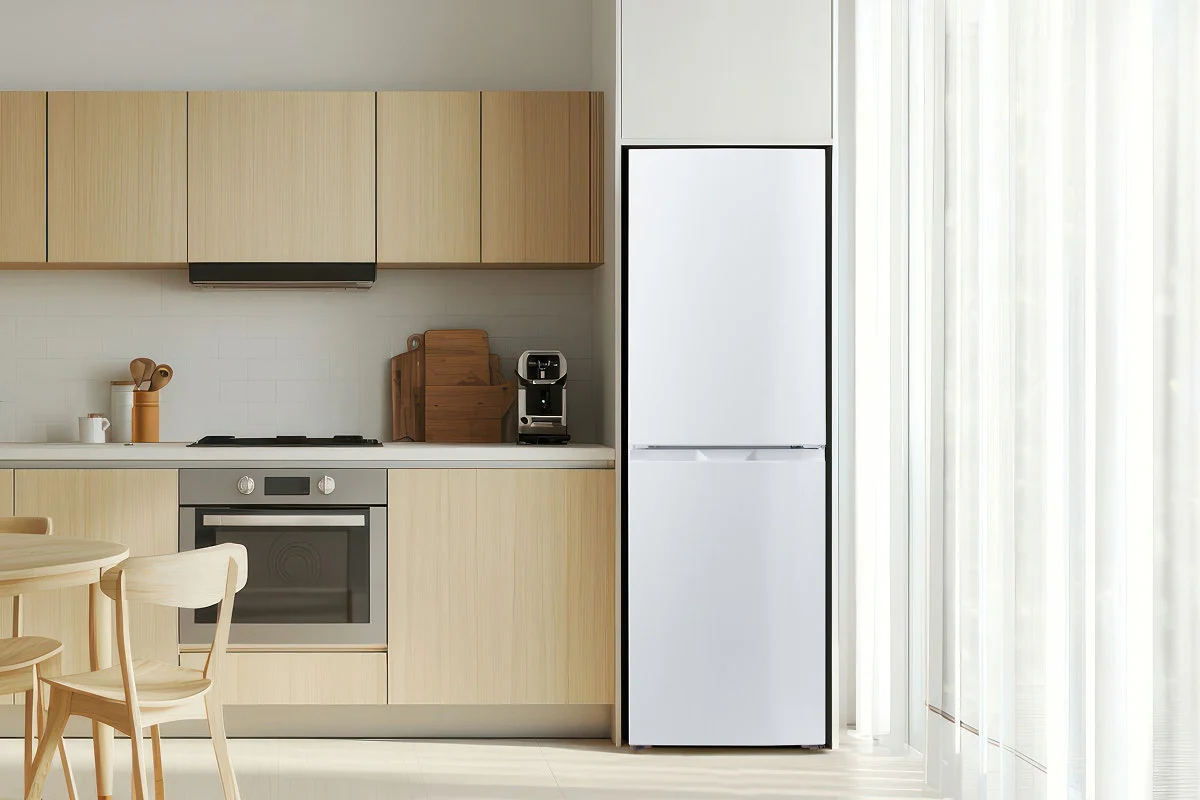 Kogan 230L Bottom Mount Fridge White No Frost 3 Star Energy - Image 4