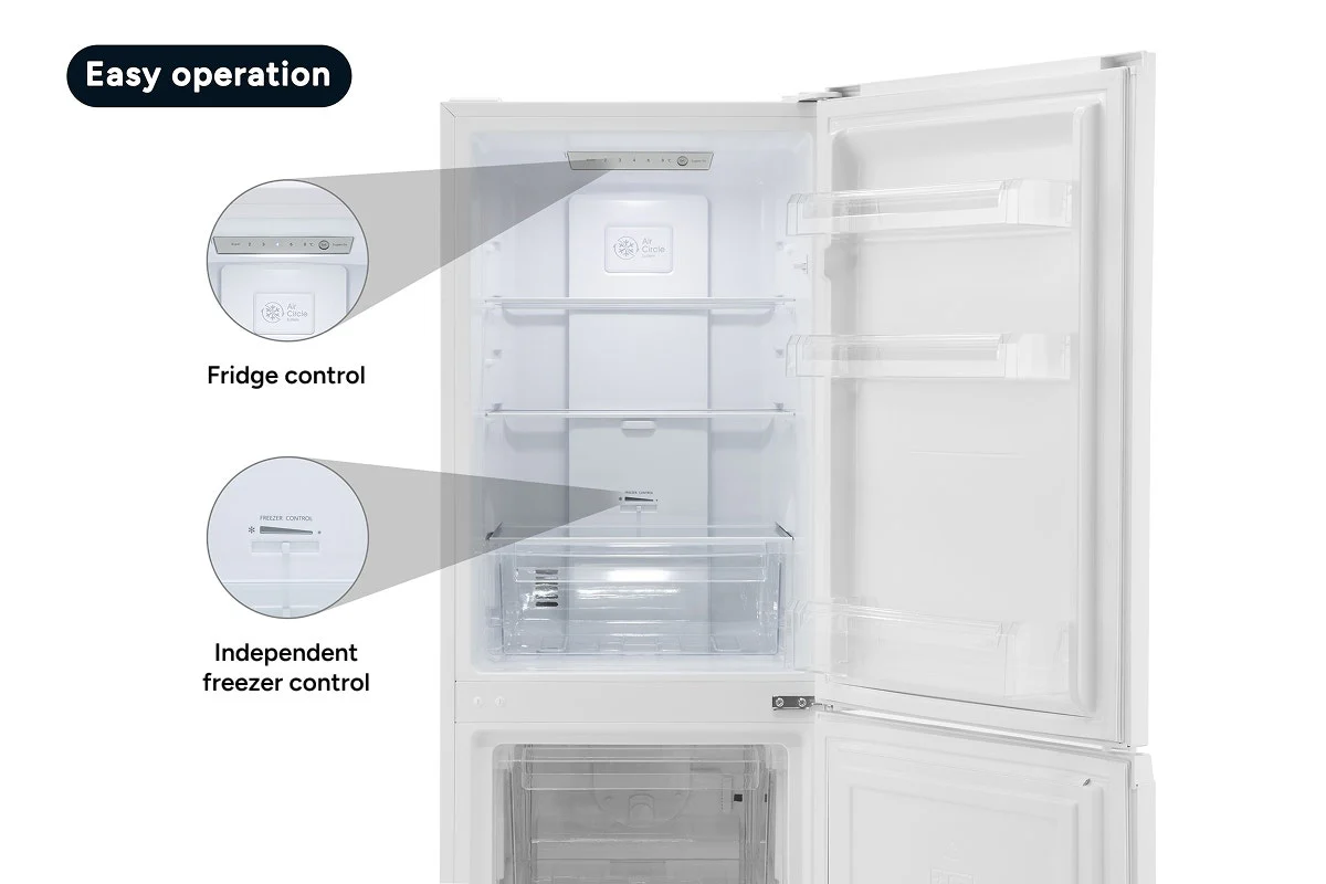 Kogan 230L Bottom Mount Fridge White No Frost 3 Star Energy - Image 9