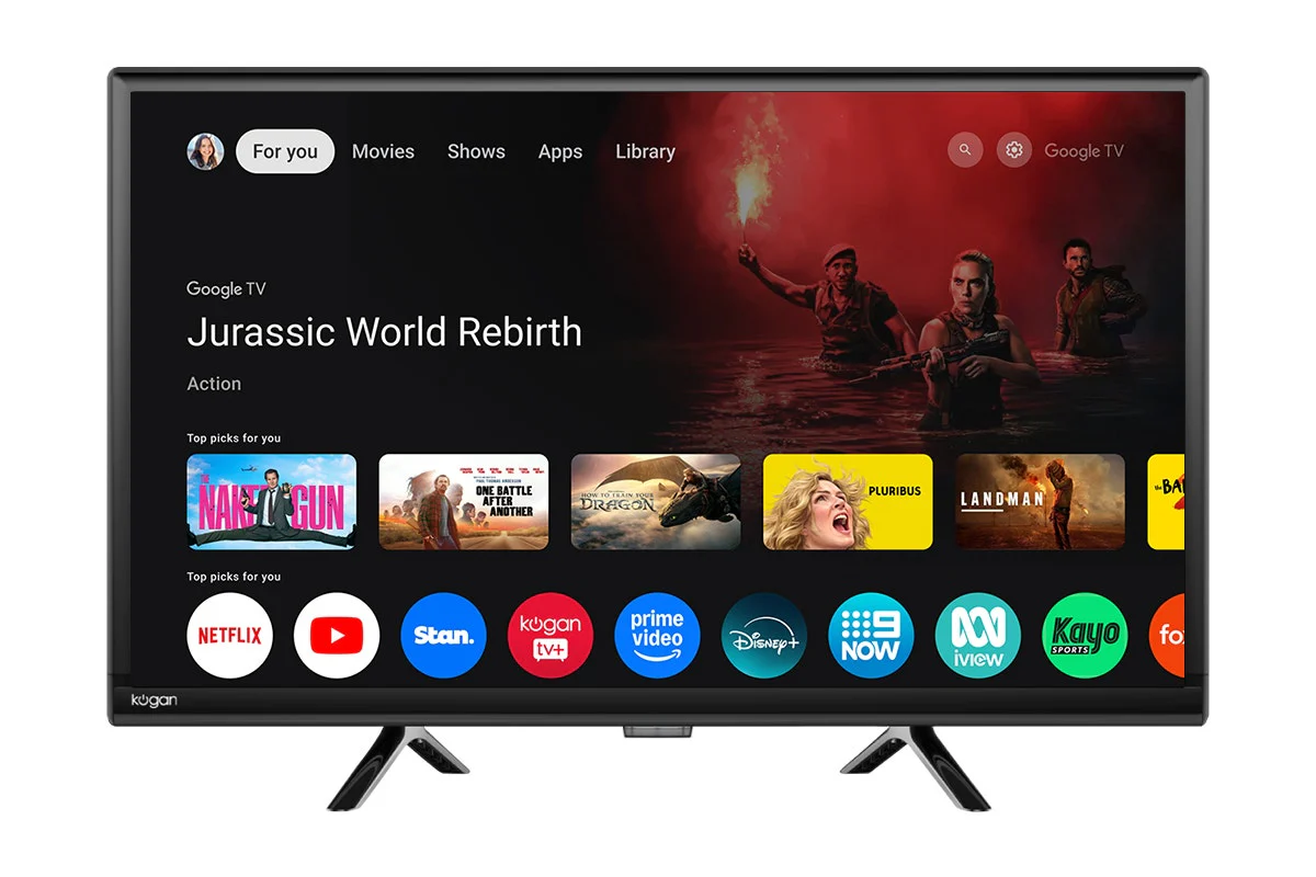 Kogan 24 Inch LED Smart AI Google 12V TV R98T HDR - Image 3