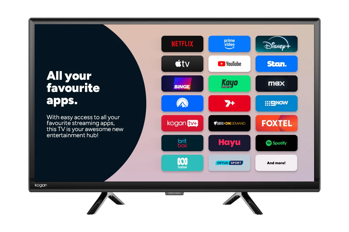 Kogan 24 Inch LED Smart AI Google 12V TV R98T HDR - Image 4