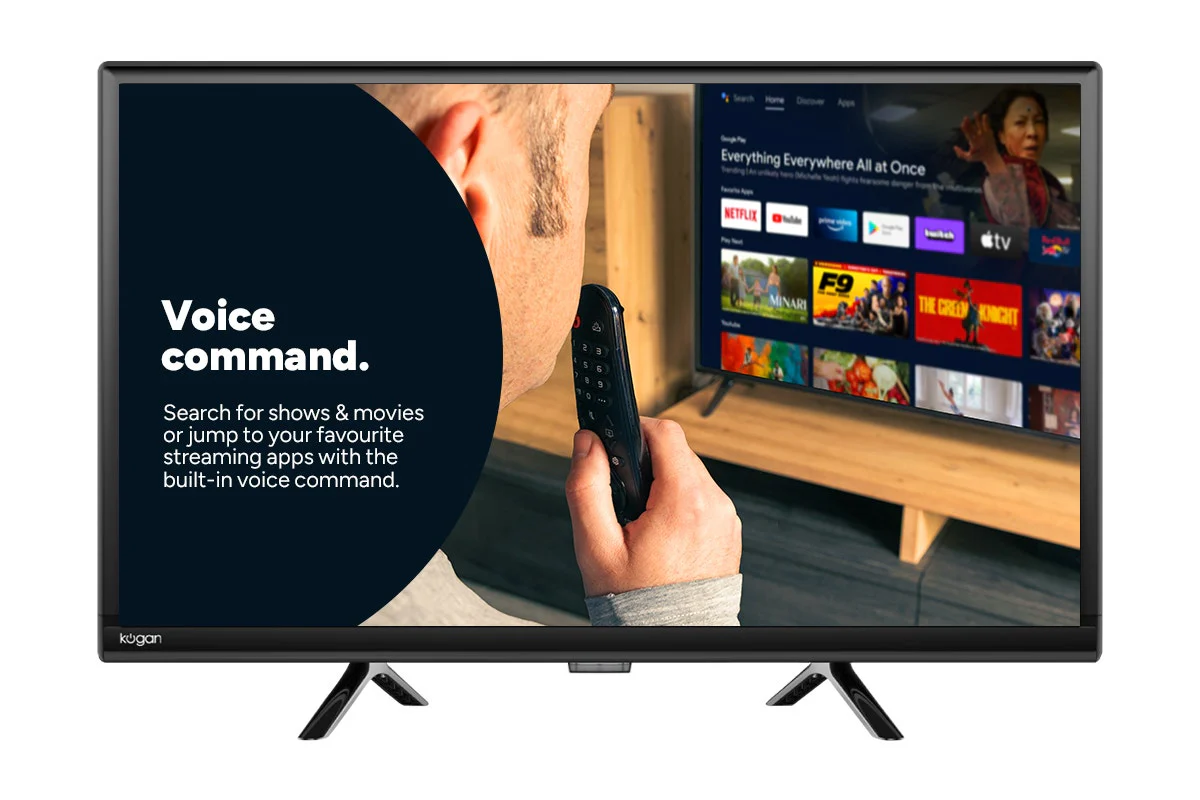 Kogan 24 Inch LED Smart AI Google 12V TV R98T HDR - Image 5