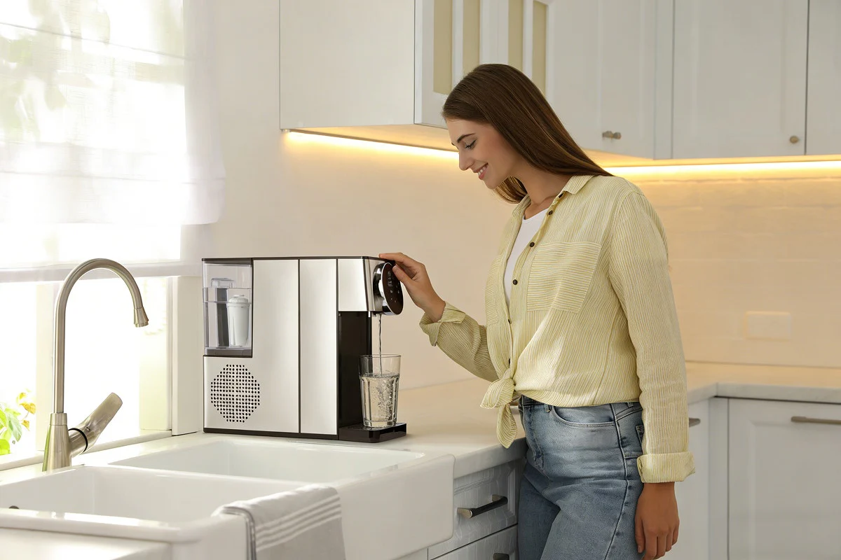 Kogan 3.8L Instant Hot and Cold Water Dispenser LED Touch Display - Image 4