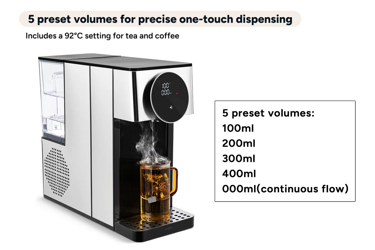 Kogan 3.8L Instant Hot and Cold Water Dispenser LED Touch Display - Image 8