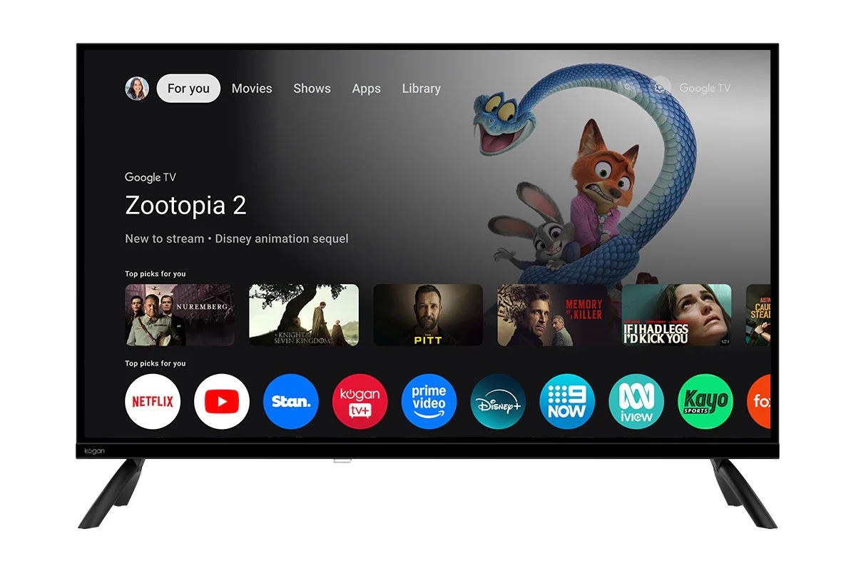 Kogan 32 Inch LED Smart AI Google 12V TV R98V Full HD HDR - Image 3
