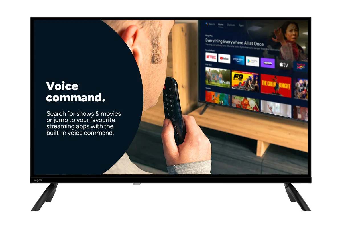 Kogan 32 Inch LED Smart AI Google 12V TV R98V Full HD HDR - Image 5