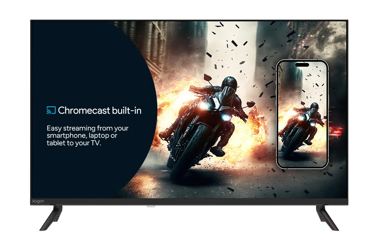 Kogan 32" Smart LED Google TV with HDR, Chromecast & Voice Control - Image 6