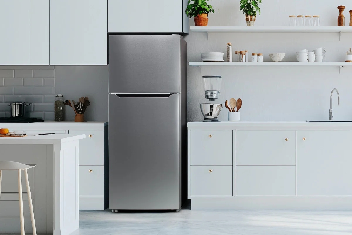 Kogan 413L Top Mount Fridge Stainless Steel Inverter 4.5 Star - Image 4