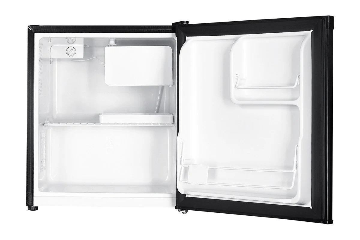 Kogan 46L Bar Fridge Black Compact Quiet Personal Mini Fridge - Image 3