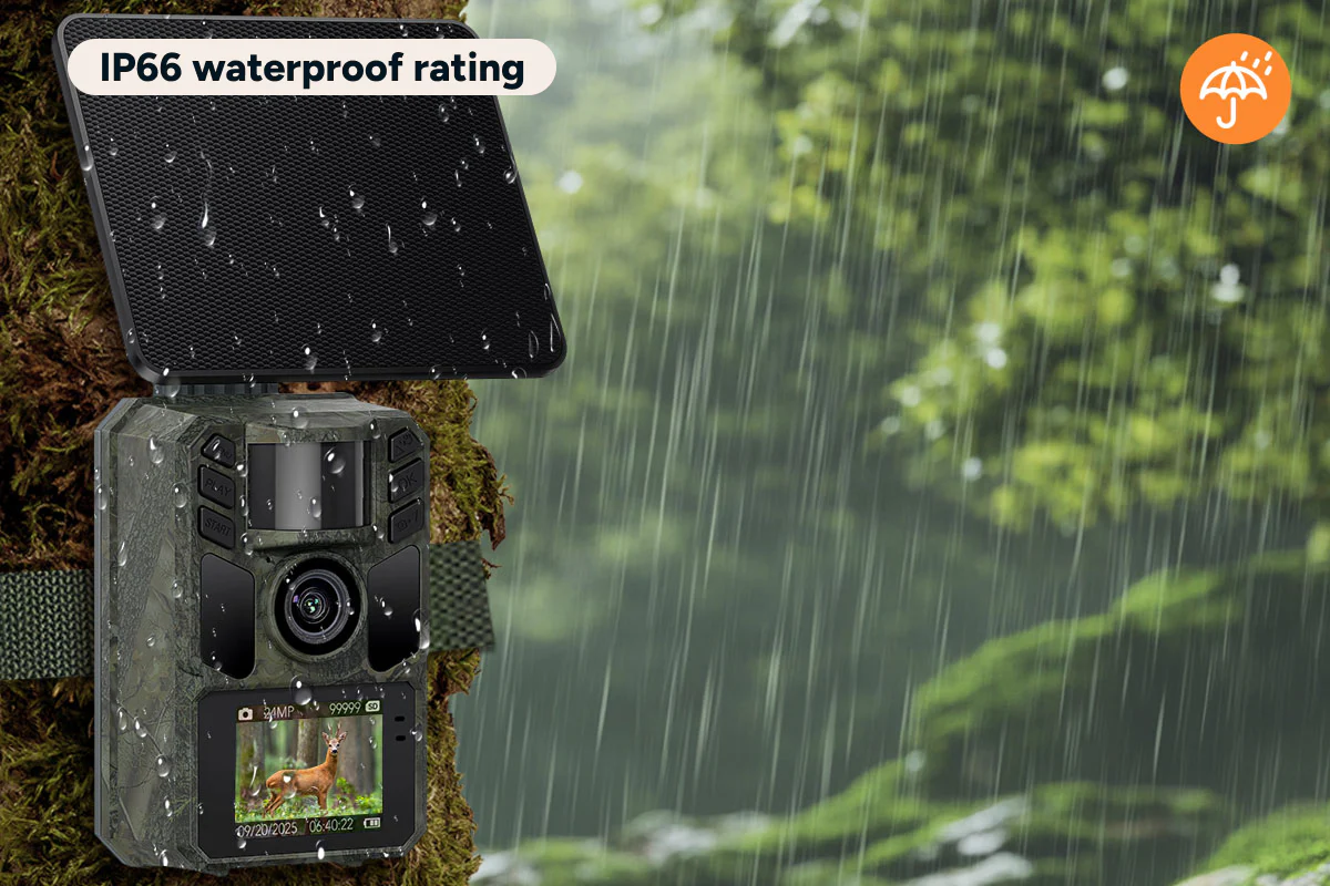 Kogan 4K 48MP Solar Trail Camera and Wildlife Game Camera - Image 7