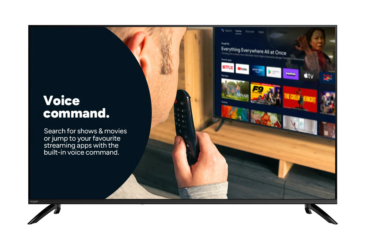 Kogan 55" LED 4K Smart AI Google TV - U95T - Image 6