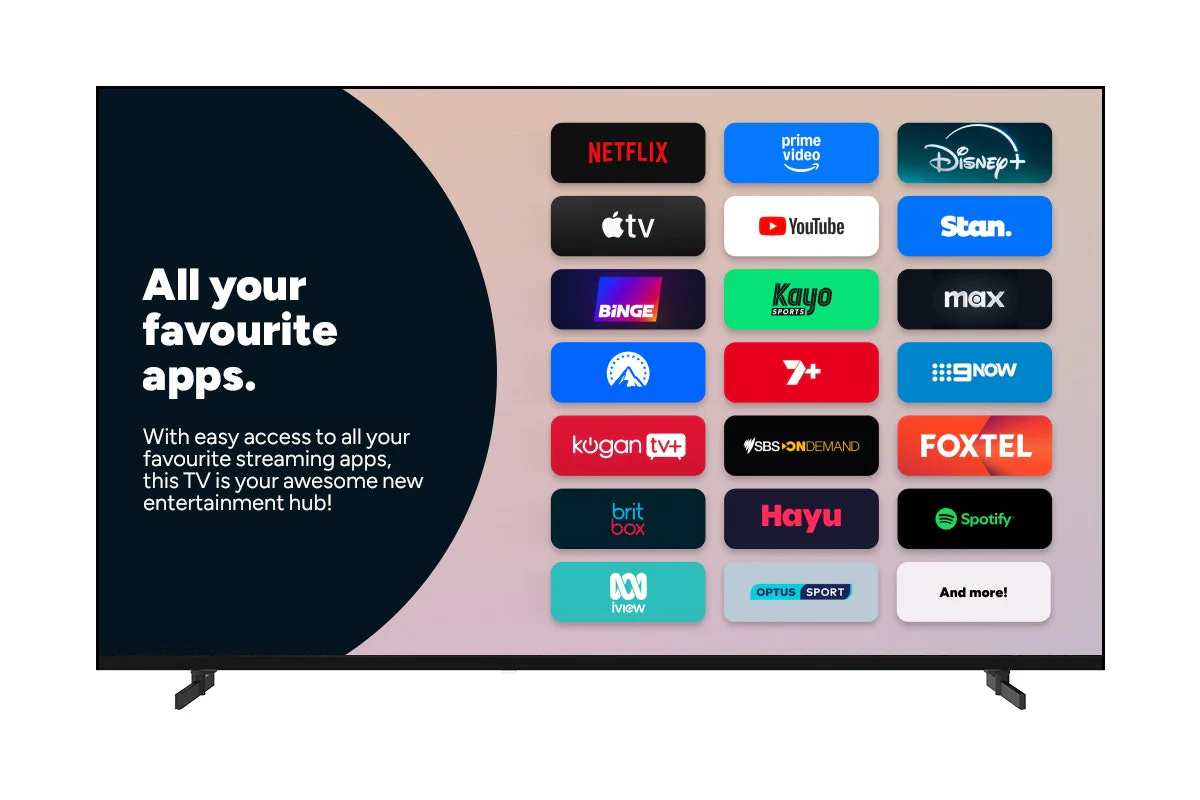 Kogan 55" LED 4K Smart AI Google TV - U96V - Image 4