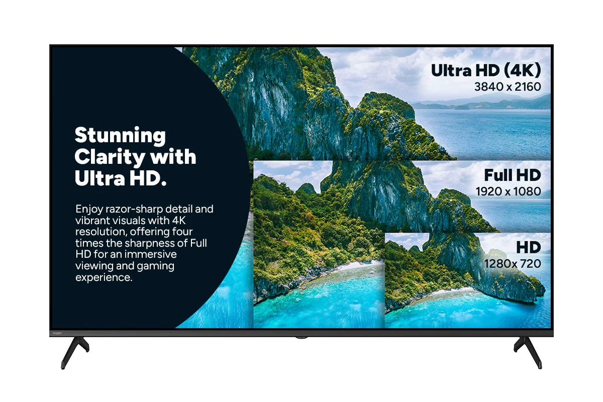 Kogan 60" 4K Smart AI Google TV with HDR & Google Assistant - Image 5