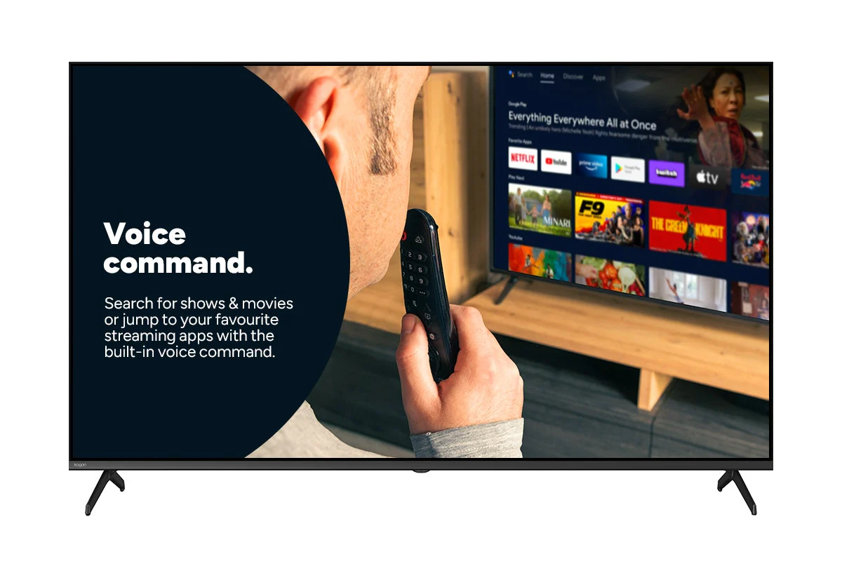 Kogan 60" 4K Smart AI Google TV with HDR & Google Assistant - Image 6