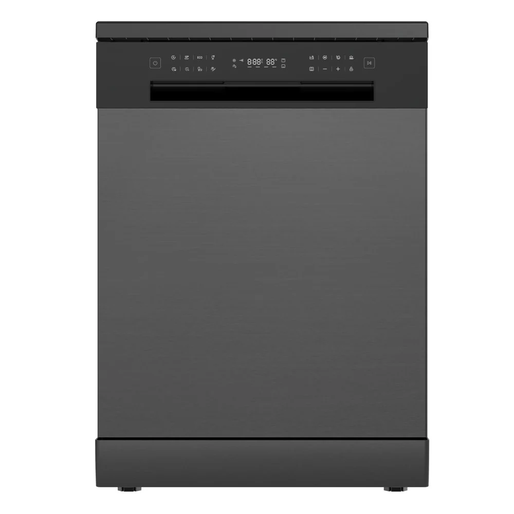 Kogan 60cm Freestanding Dishwasher 15 Place Black Stainless Steel - Image 2