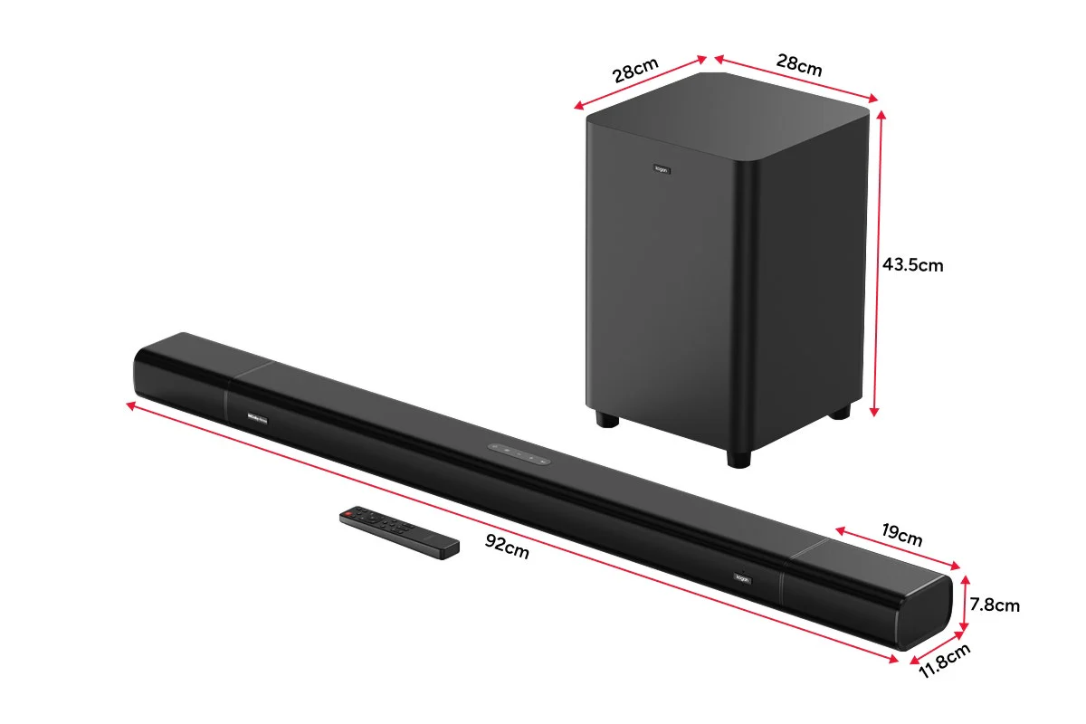 Kogan 7.1.4 Channel Dolby Atmos Soundbar with Surround Speakers - Image 16