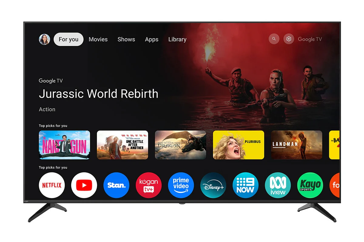 Kogan 75" 4K Smart AI Google TV with HDR & Google Assistant - Image 3