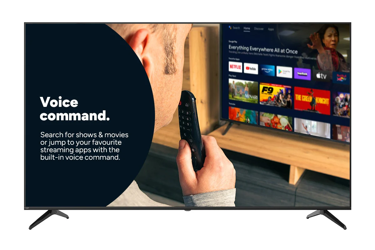 Kogan 75" 4K Smart AI Google TV with HDR & Google Assistant - Image 5