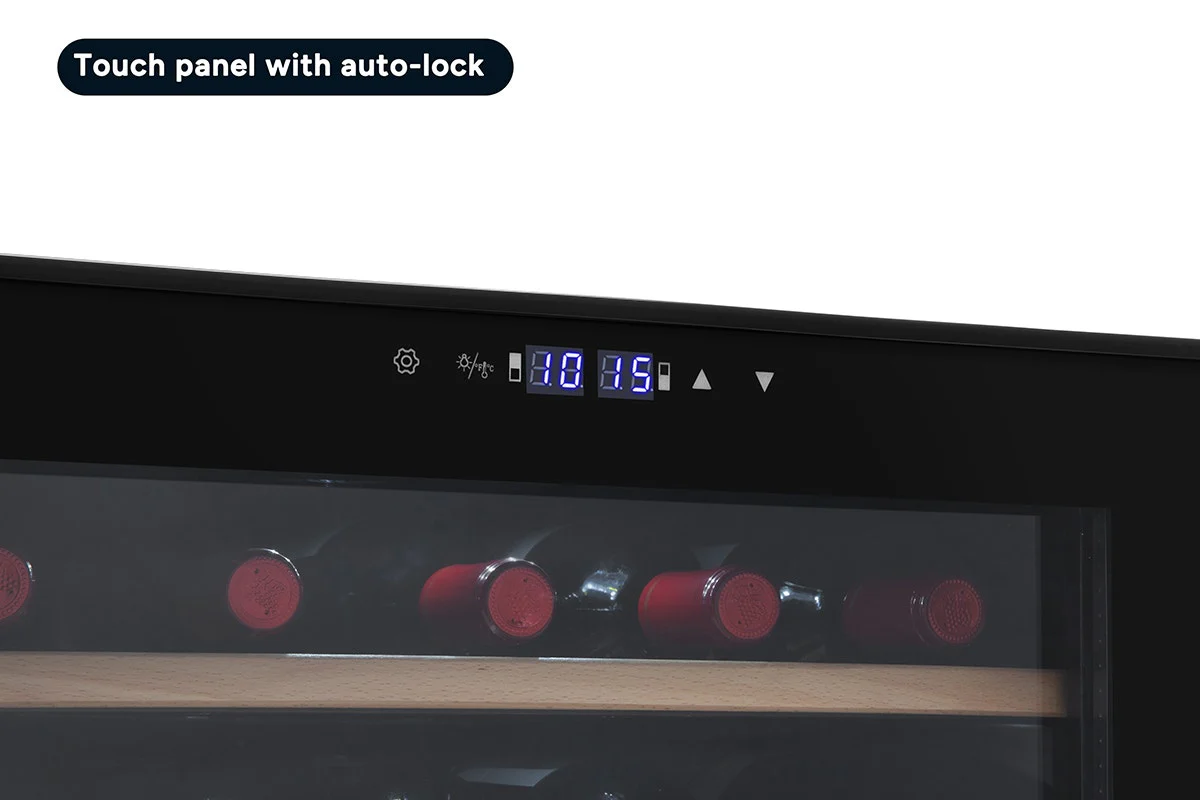 Kogan 80 Bottle Dual Zone Wine Fridge Touch Control - Image 10