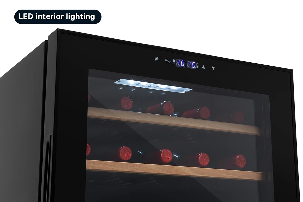 Kogan 80 Bottle Dual Zone Wine Fridge Touch Control - Image 11