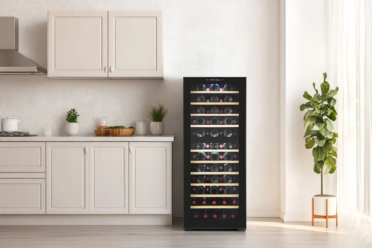 Kogan 80 Bottle Dual Zone Wine Fridge Touch Control - Image 5