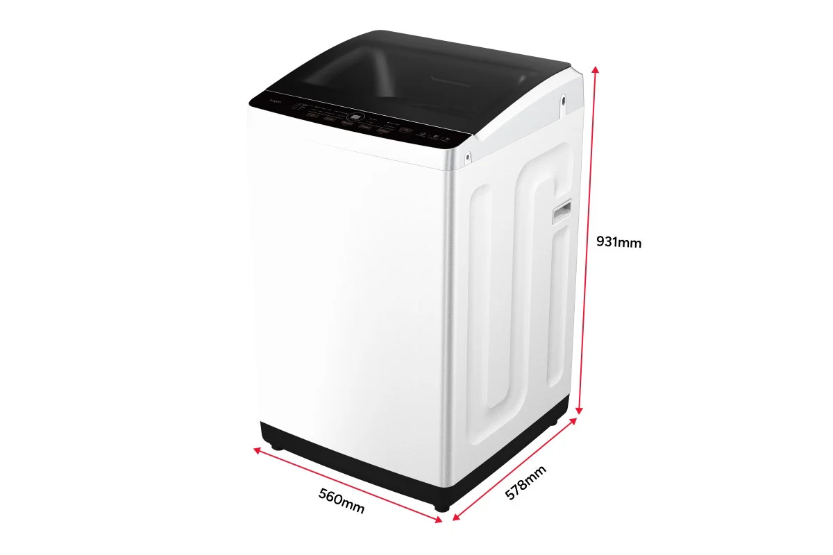 Kogan 8kg Top Load Washing Machine White 10 Programs - Image 3