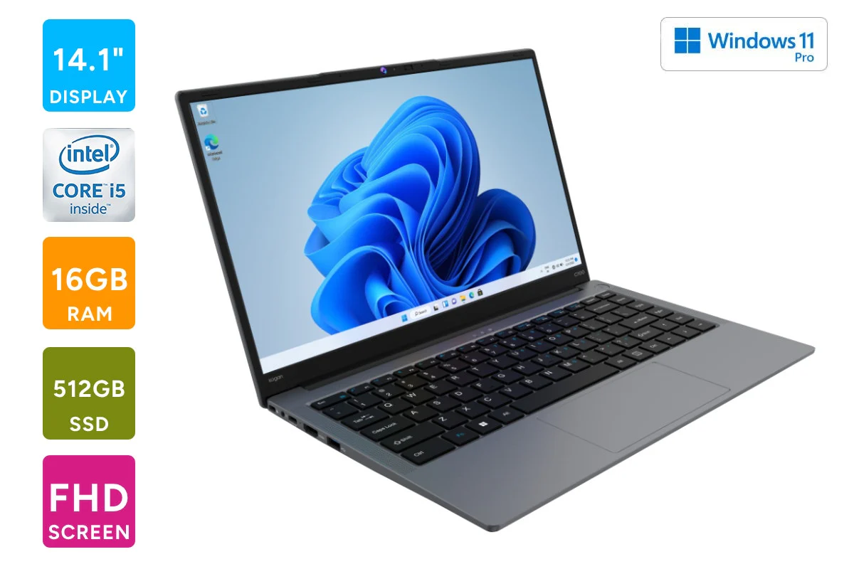 Kogan Atlas C100 14.1" Full HD Core i5 Laptop - 16GB RAM, 512GB SSD