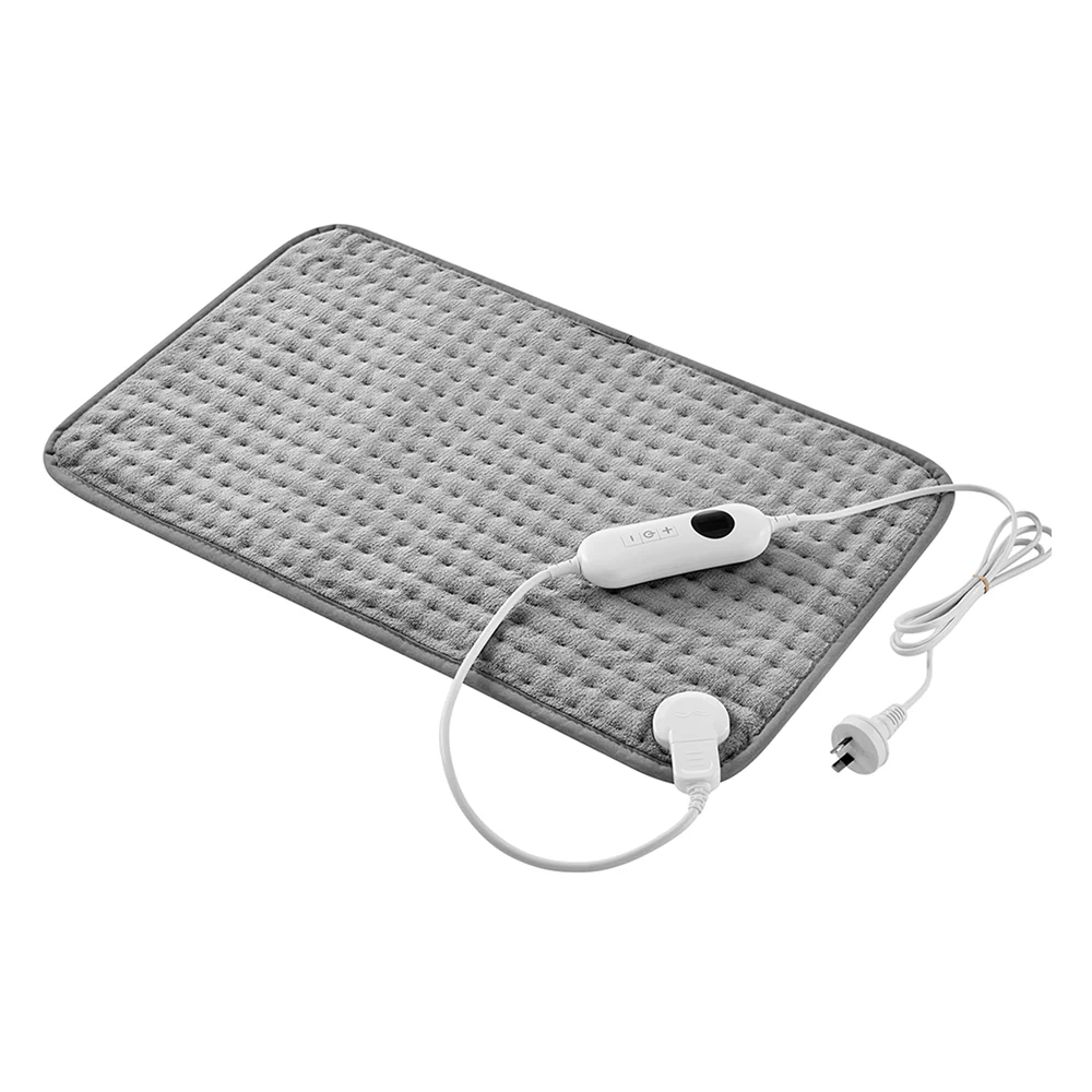 Kogan Electric Heating Pad Charcoal 35 x 60cm 6 Heat Settings - Image 2