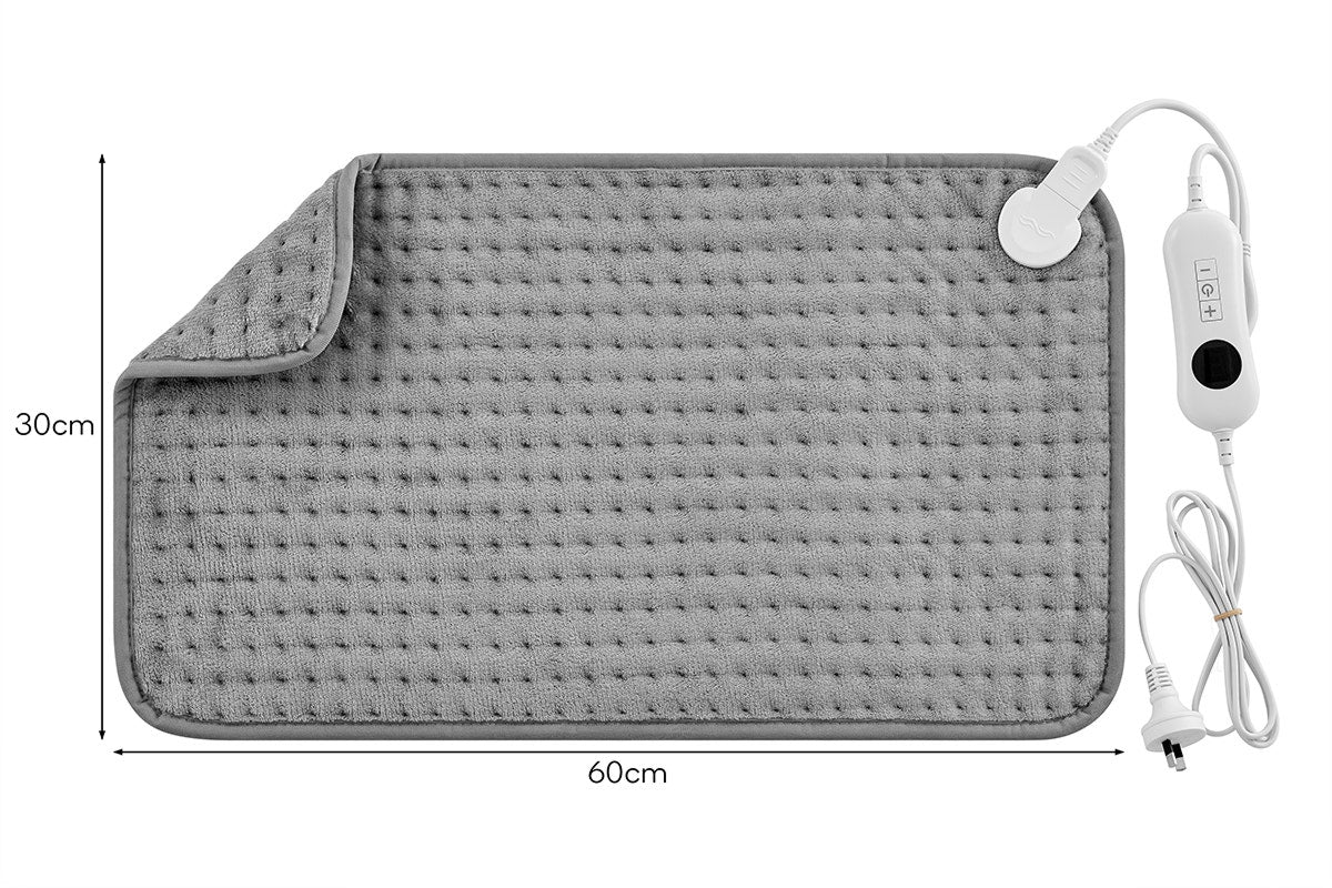 Kogan Electric Heating Pad Charcoal 35 x 60cm 6 Heat Settings - Image 9
