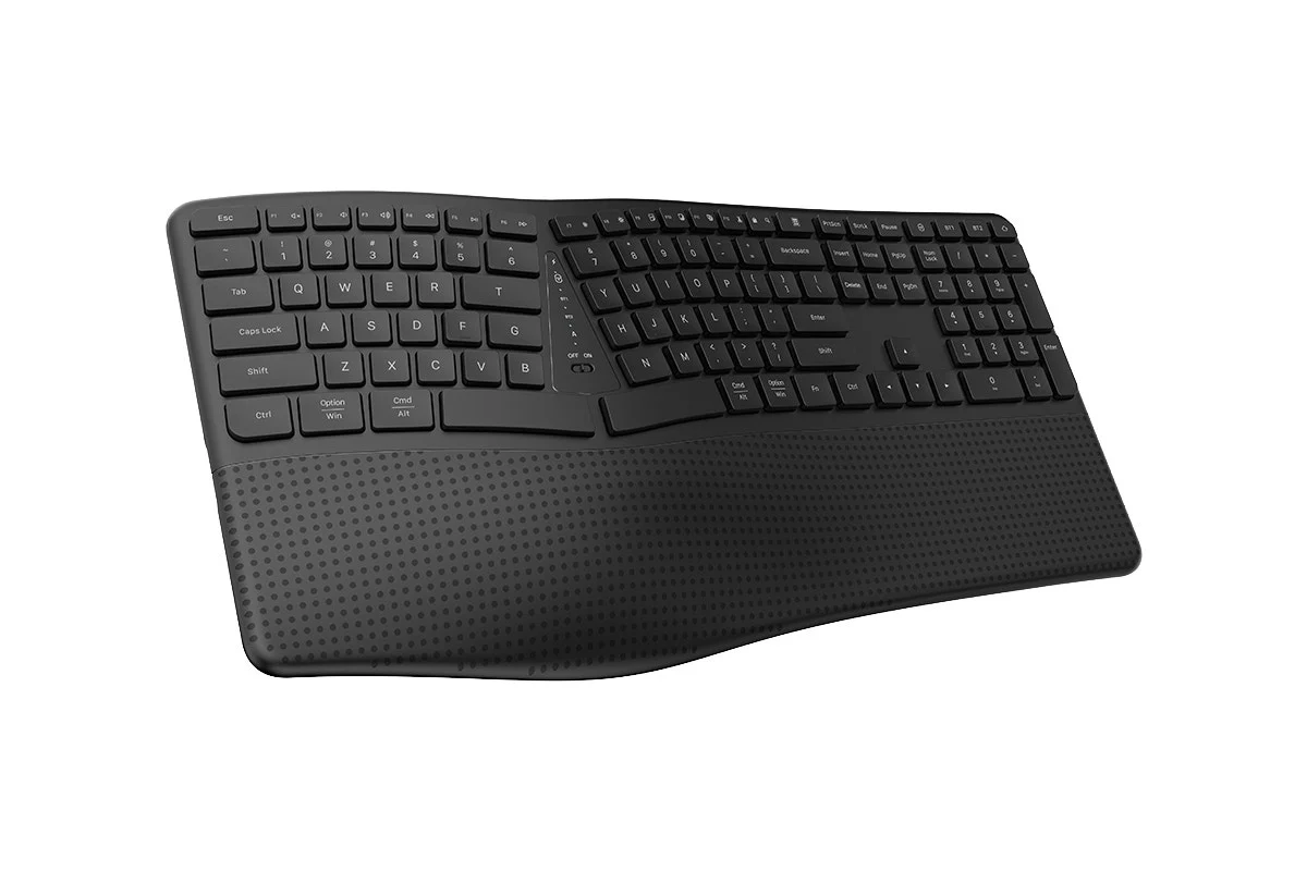 Kogan Ergo Pro Wireless Split Keyboard 2.4GHz Bluetooth Ergonomic - Image 12