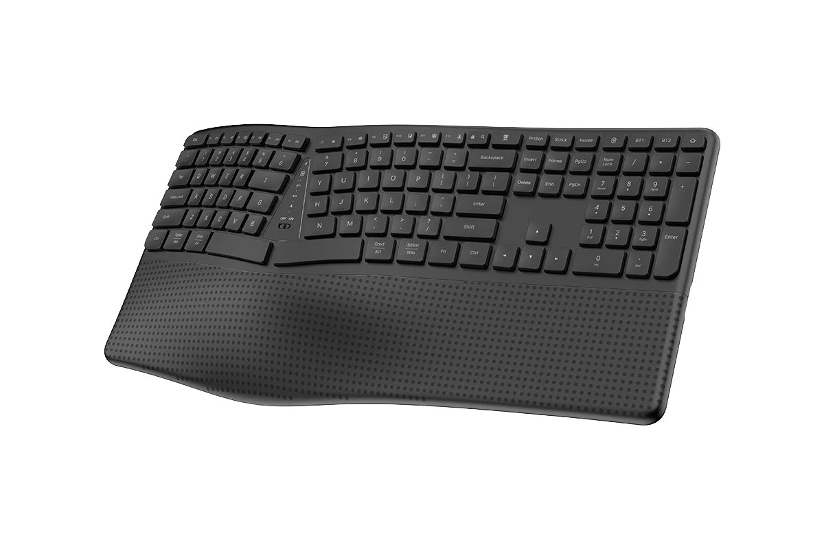 Kogan Ergo Pro Wireless Split Keyboard 2.4GHz Bluetooth Ergonomic - Image 13
