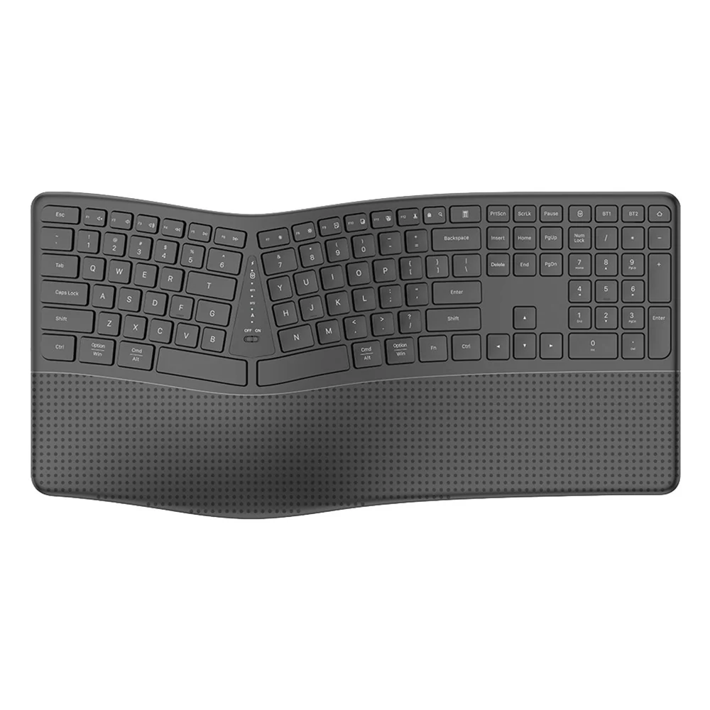 Kogan Ergo Pro Wireless Split Keyboard 2.4GHz Bluetooth Ergonomic - Image 2