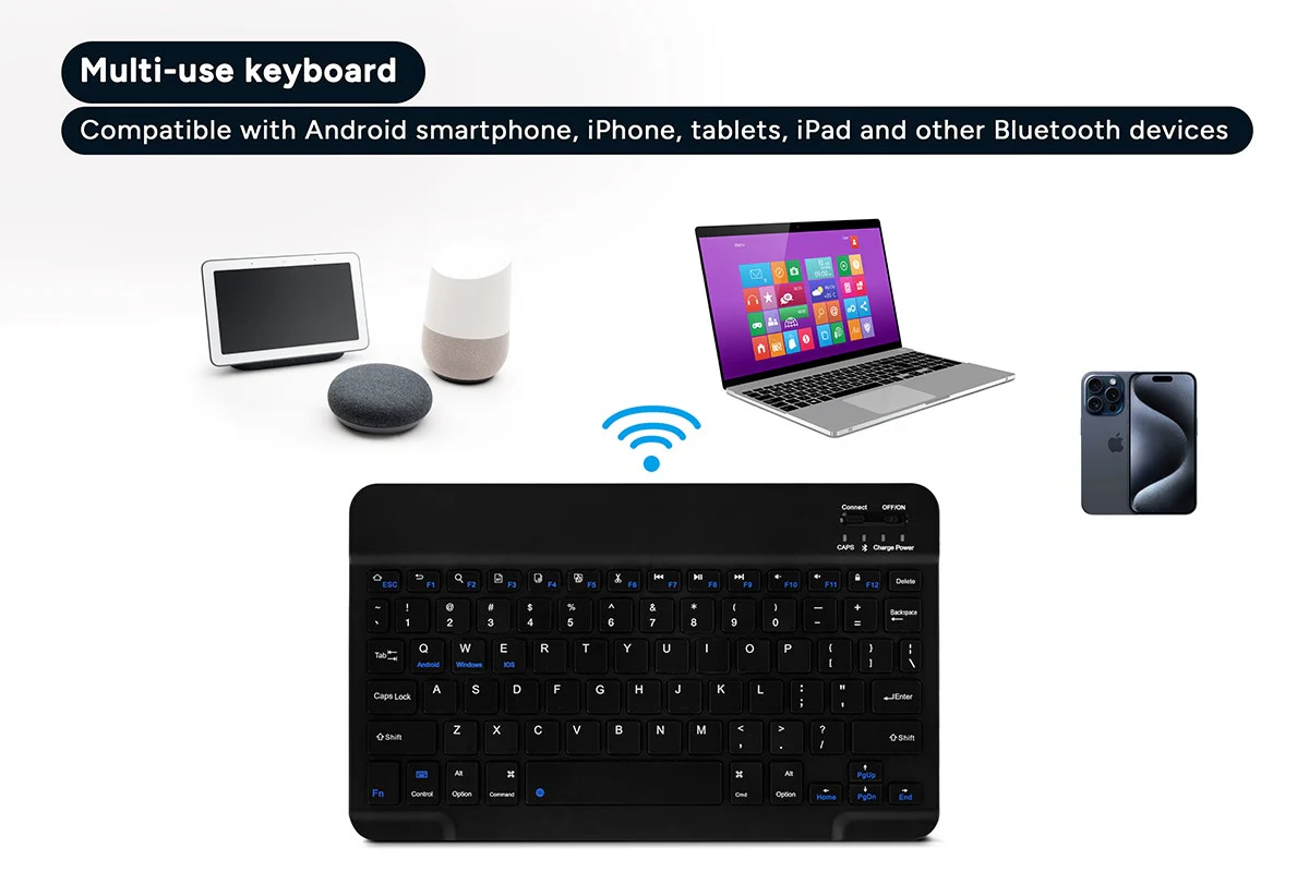 Kogan Explore Tab 3 Plus 11 Inch Keyboard Case Black - Image 6