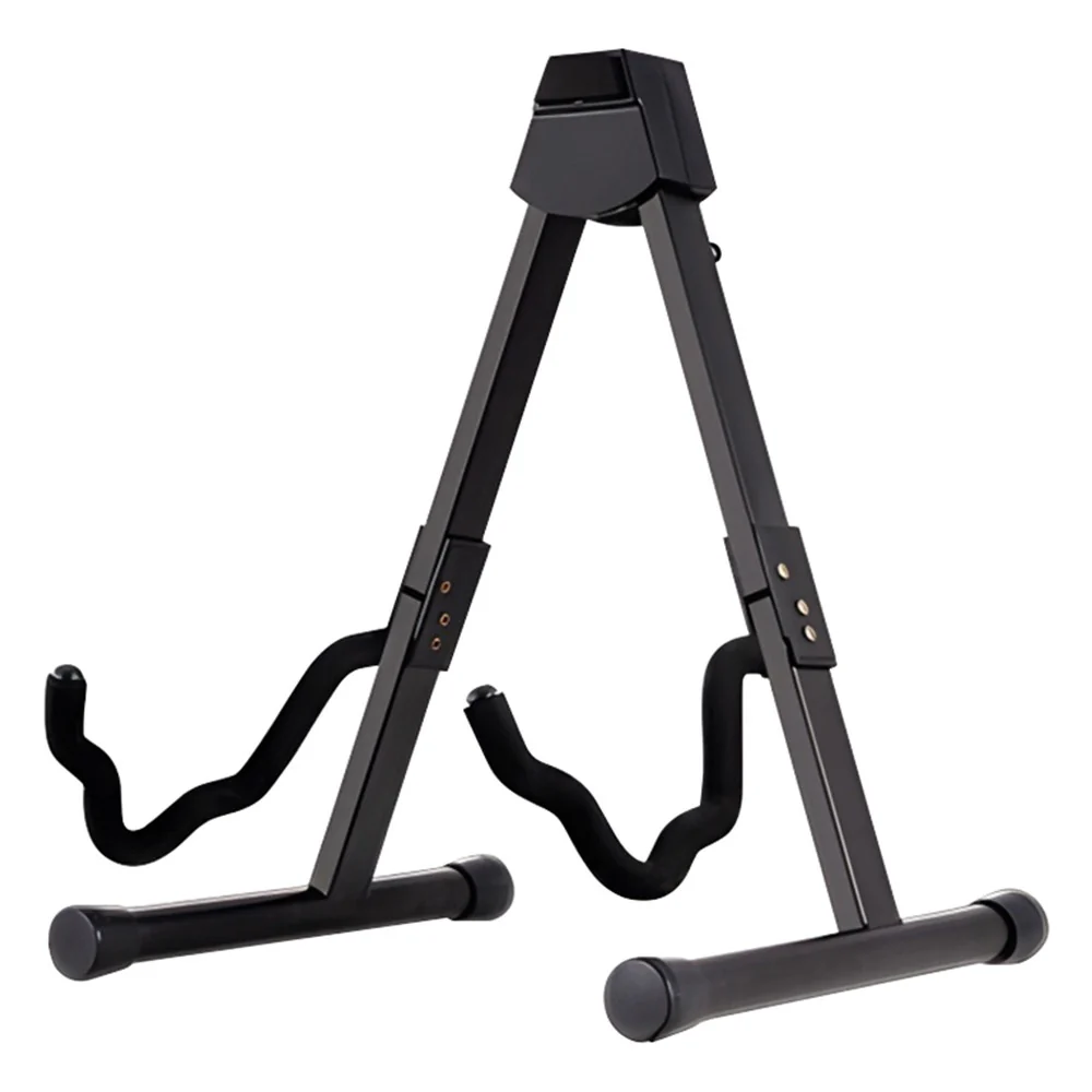 Folding A-Shape Guitar Stand - Lightweight, Adjustable, Portable - Image 2