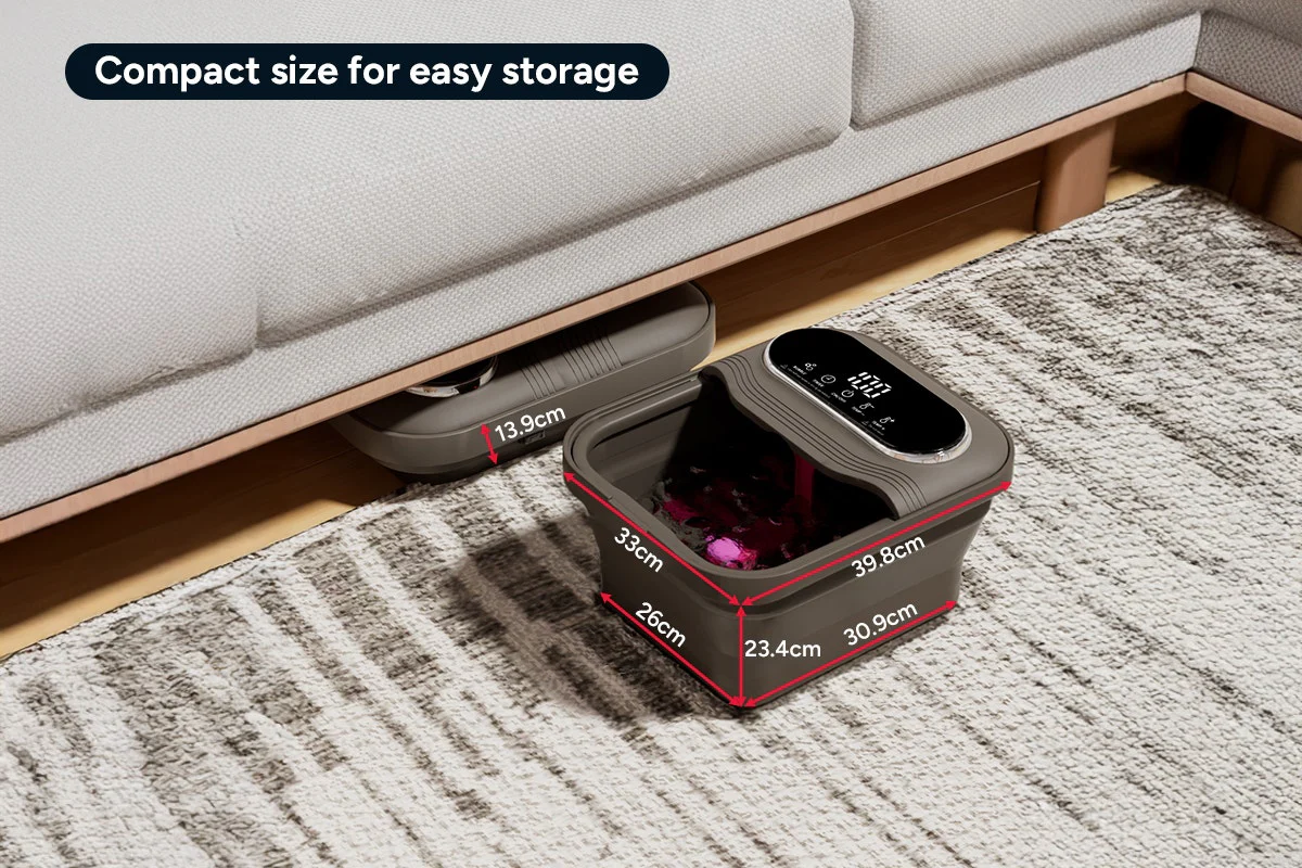 Kogan Foot Spa Bath and Massager Heated Bubble Vibration Rollers - Image 8