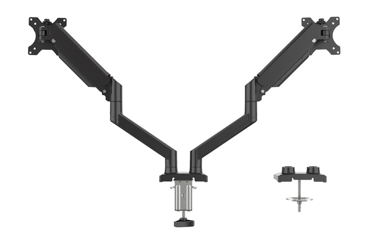 Kogan Full Motion Gas Spring Dual Monitor Arm 17 to 32 Inch - Image 13
