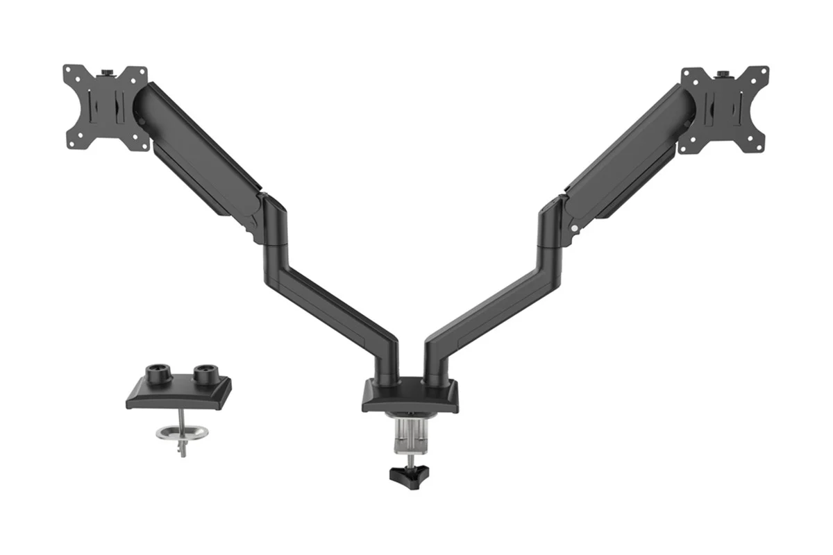 Kogan Full Motion Gas Spring Dual Monitor Arm 17 to 32 Inch - Image 2