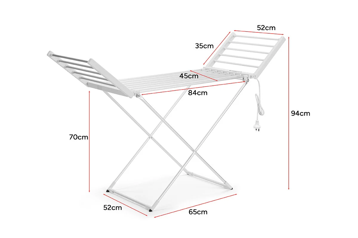 Kogan Heated Clothes Drying Rack with Timer 18 Heated Rods - Image 9