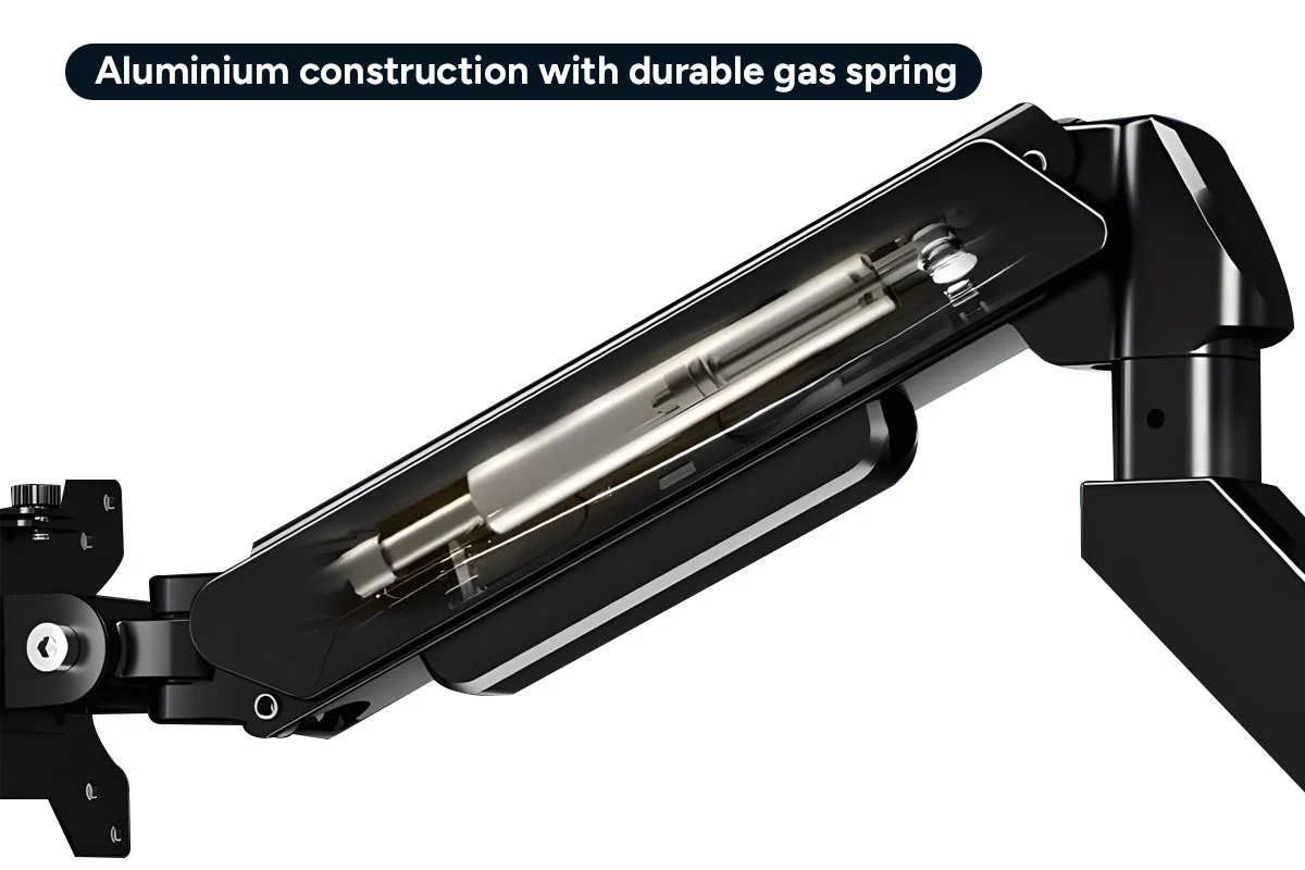 Kogan Heavy-Duty Gas Spring Monitor Arm for 17"-49" Screens - Image 4