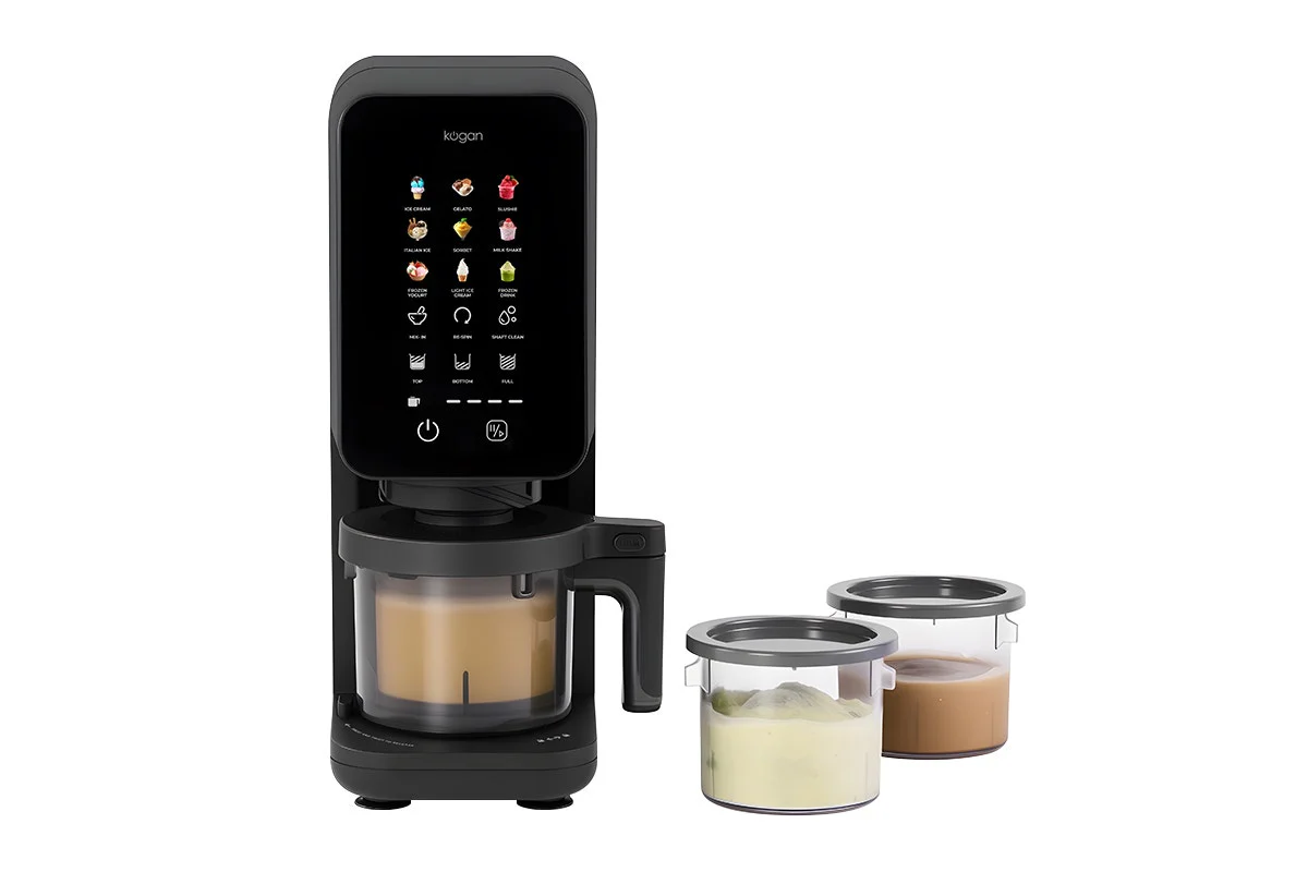 Kogan Ice Cream and Frozen Treat Maker 12 Programs 3 x 625ml Cups - Image 11