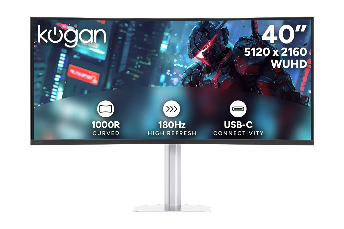 Kogan Infinity 40 Inch 5K2K 180Hz Curved Ultrawide Gaming Monitor