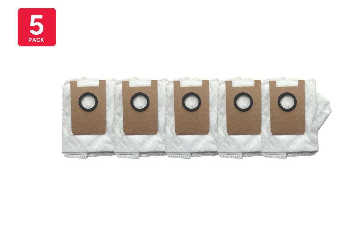 Kogan LX14 Laser Robot Vacuum Dust Bags - 5 Pack, 2.1L Capacity