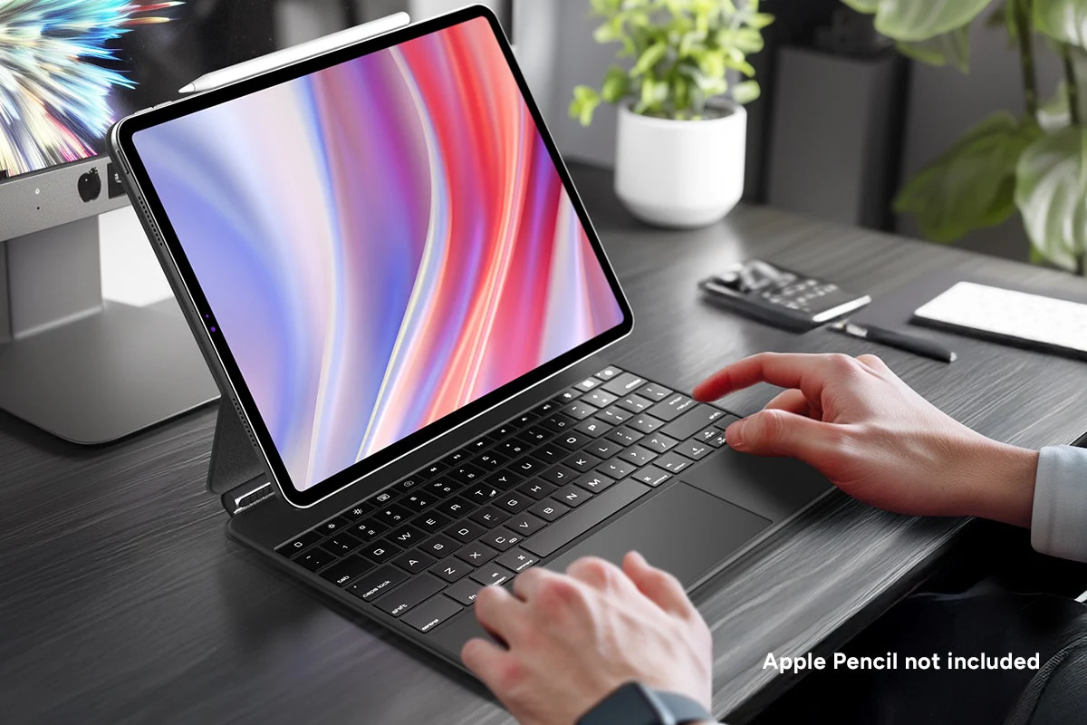 Kogan Magnetic iPad Pro 12.9" Keyboard with Backlit and Trackpad - Image 6