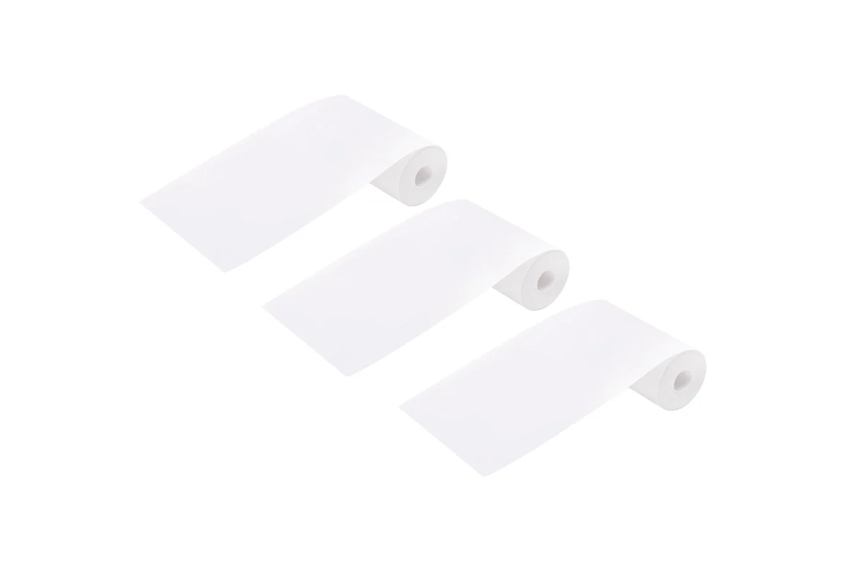 Kogan Mini Inkless Printer Thermal Adhesive Papers - 3 Pack, White - Image 2