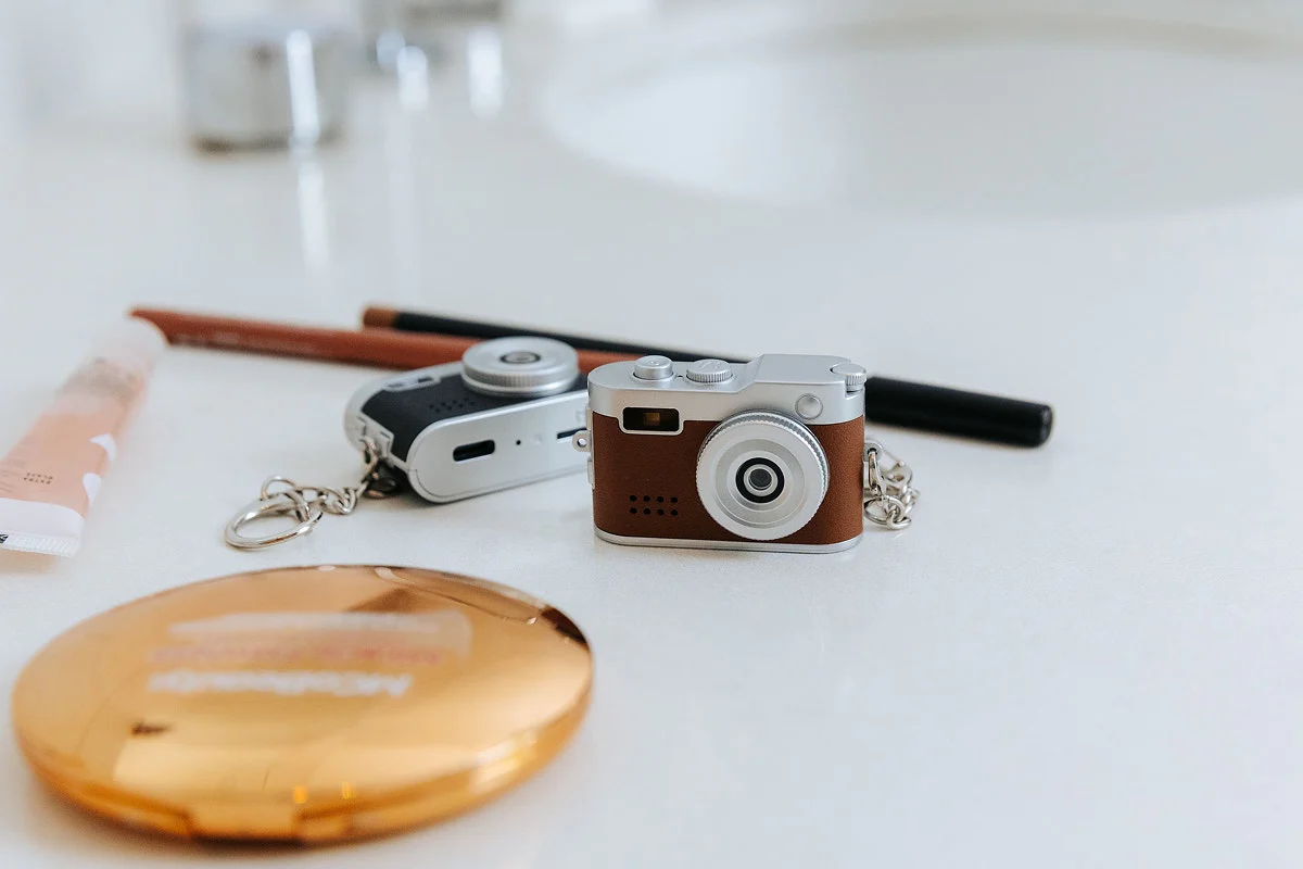 Kogan Mini Keychain Camera - Retro Black, 1080P HD, Compact Design - Image 13