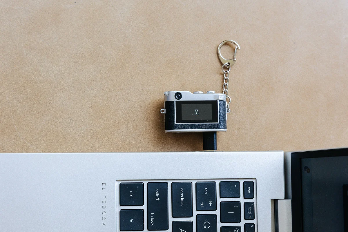 Kogan Mini Keychain Camera - Retro Black, 1080P HD, Compact Design - Image 14