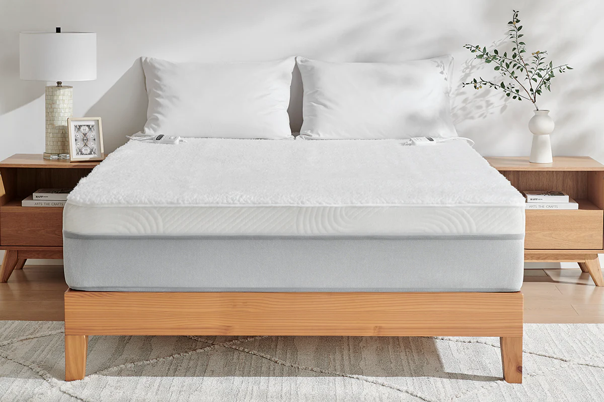 Kogan Multi Zone Sherpa Fitted Electric Blanket King 4 Zone - Image 3