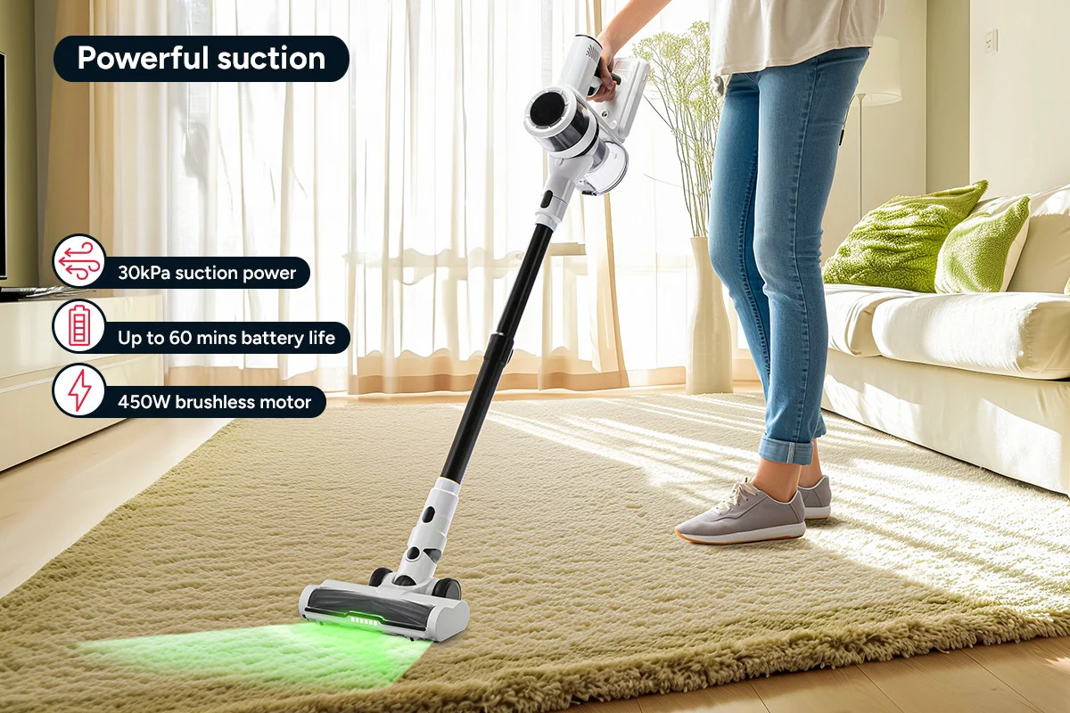 Kogan MX15 Max Cordless Stick Vacuum with Auto-Empty Dock 30kPa - Image 3