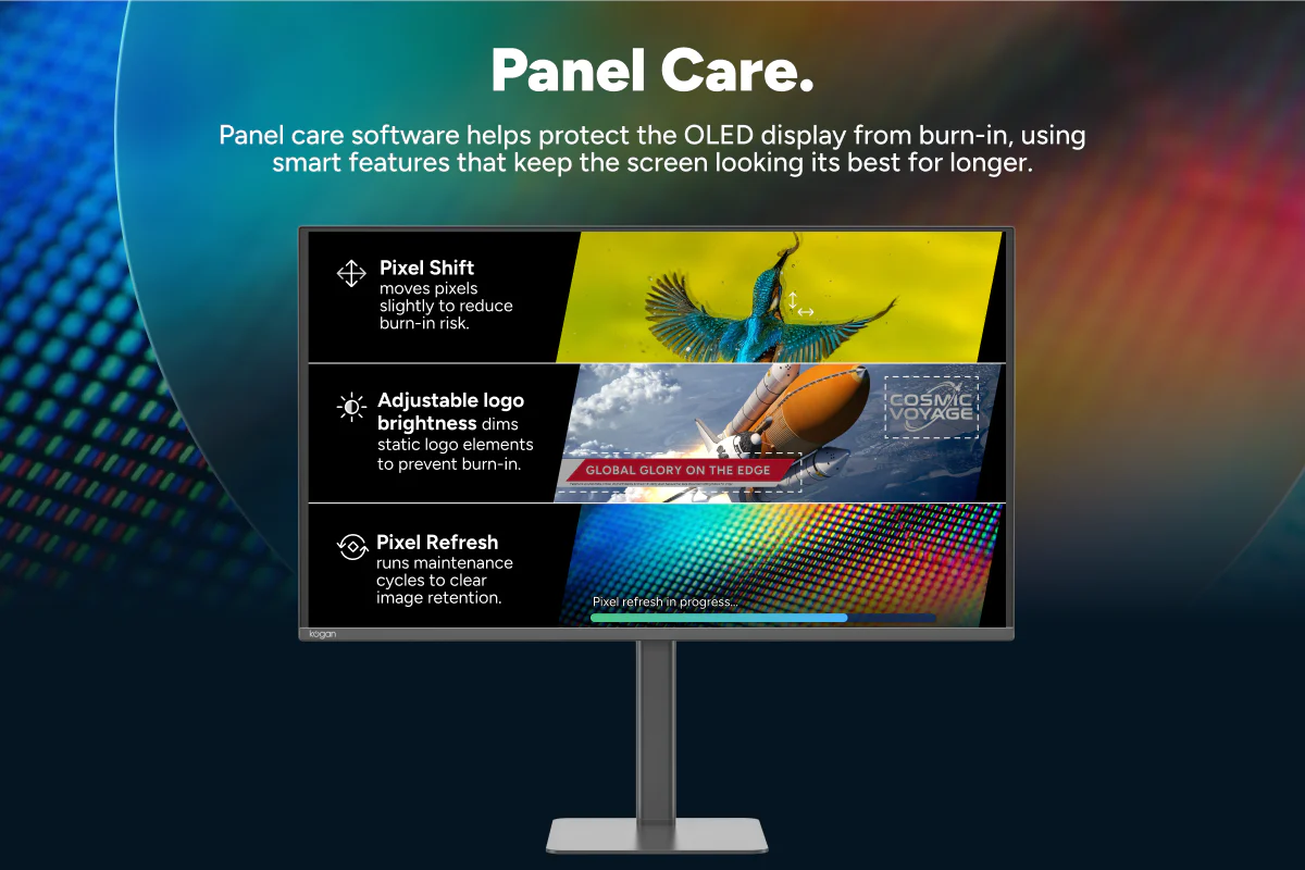 Kogan Omega 32 Inch 4K QD OLED 240Hz 0.03ms USB C Gaming Monitor - Image 4