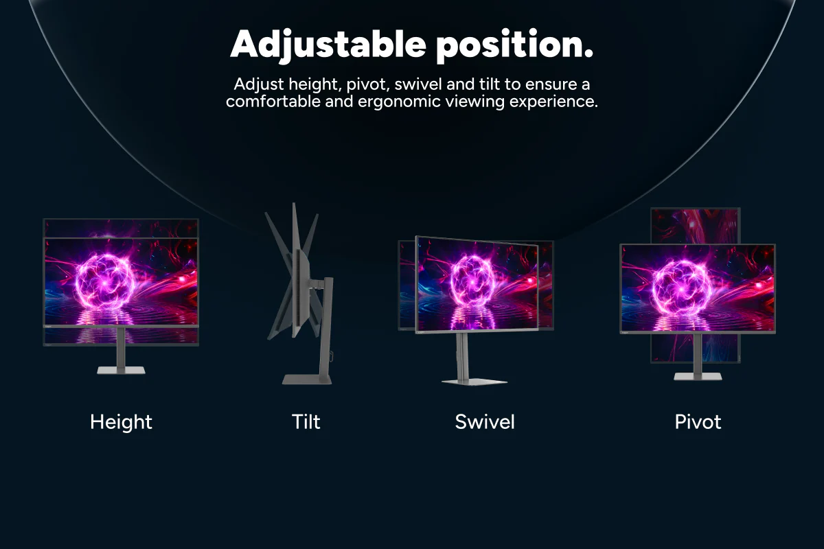 Kogan Omega 32 Inch 4K QD OLED 240Hz 0.03ms USB C Gaming Monitor - Image 8